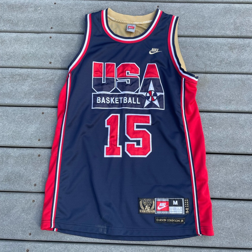 USA Basketball jersey 15 Johnson Worn once